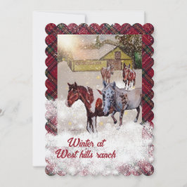 Convites Sete e nokamis inverno na fazenda das colinas ocid