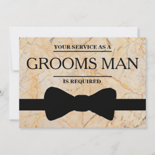 Convites Seu Serviço é Solicitado como Melhor Homem Padrinh