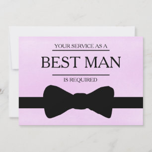 Convites Seu Serviço é Solicitado como Melhor Homem Padrinh