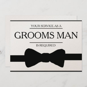 Convites Seu serviço é solicitado como melhor Padrinho de c