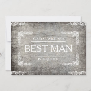 Convites Seu serviço é solicitado como melhor Padrinho de c