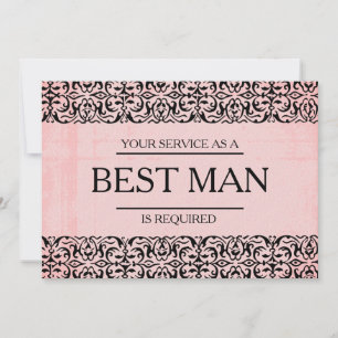 Convites Seu Serviço É Solicitado Como Melhor Padrinho de c