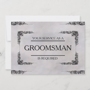 Convites Seu Serviço é Solicitado como Padrinho de Casament
