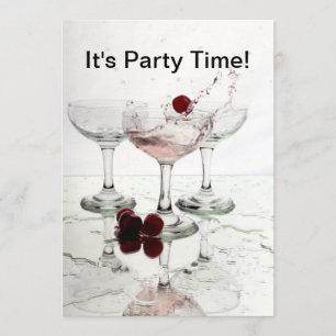 Convites Seu tempo do partido