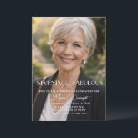 Convites Seventy and Fabulous Photo 70th Birthday Party<br><div class="desc">Minimal modern Seventy and Fabulous photo  birthday invitation that you can personalize and send out for your seventieth birthday party celebration. The words "Seventy and Fabulous" are set using trending font typography.</div>