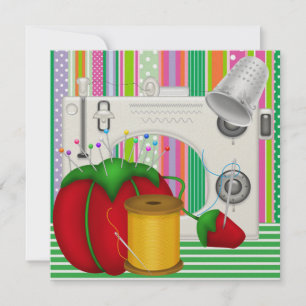 Convites Sew So Bonito Invite - SRF