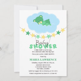 Convites Sexo Chá de fraldas do Urso do Corante do Estômago