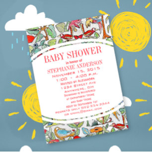 Convites Sexo - Floresta Neutra Cria Chá de fraldas