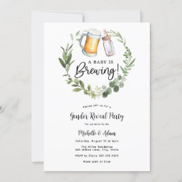 Convites Sexo Revelar Cerveja e Fraldas