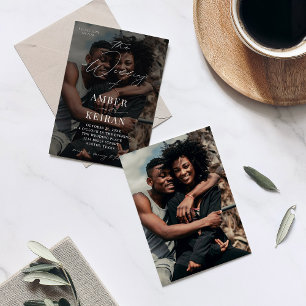 Convites Shades - Casamento Fotográfico