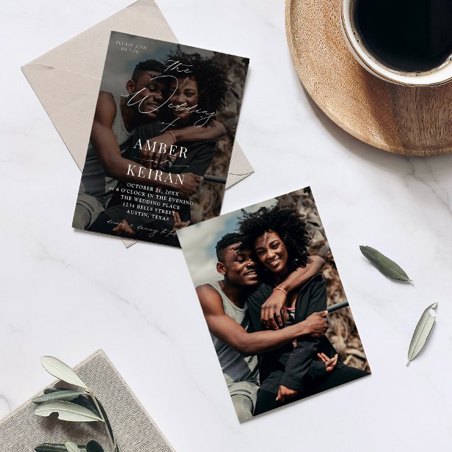 Convites Shades - Casamento Fotográfico (Criador carregado)