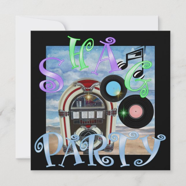 Convites Shag - SRF (Frente)