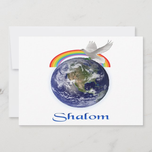 Convites shalom (Frente)