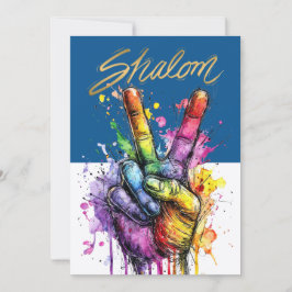 CONVITES SHALOM INVITATION