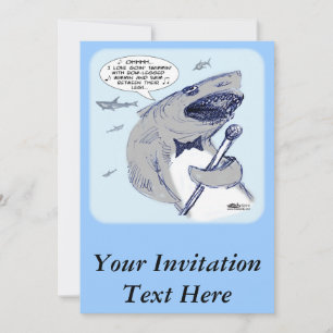 Convites Sharkey Finatra Swimmin