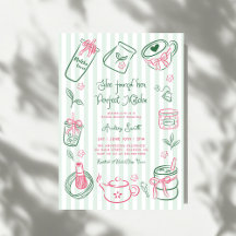She Found Her Perfect Matcha Green  Bridal Shower