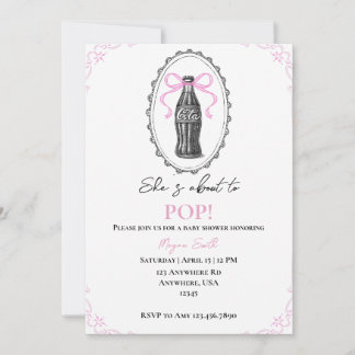 Convites She’s About To POP!