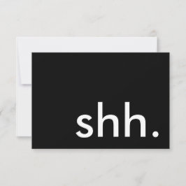 Convites shh. é um partido de surpresa!