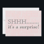 Convites Shhh.. É uma surpreendente trinta festas de aniver<br><div class="desc">Obrigado por visitar as minhas galerias. Agradeço o seu negócio. Por favor,  entre em contato comigo se precisar de ajuda com um modelo.</div>