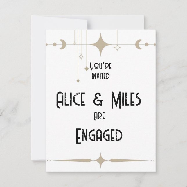 Convites Shimmer Simples (Frente)