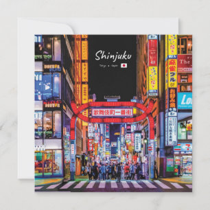 Convites Shinjuku, Japão - Rua Neon Kabukicho