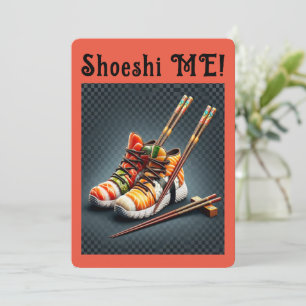 Convites Shoeshi ME - Sneaker Sushi Único