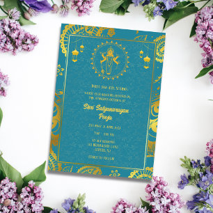 Convites Shri Satyanarayan Pooja Hindu