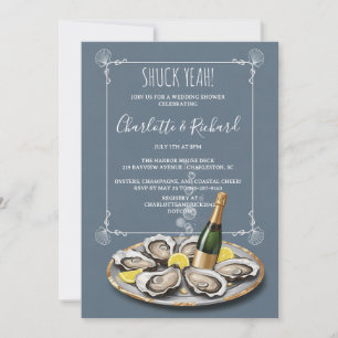 Convites Shuck Yeah Ostra & Champanhe Casal Show de Noivado