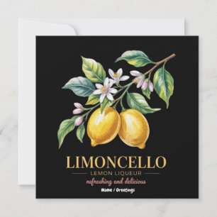 Convites Sicília Itália Orgulhosamente Siciliano Limões Ita
