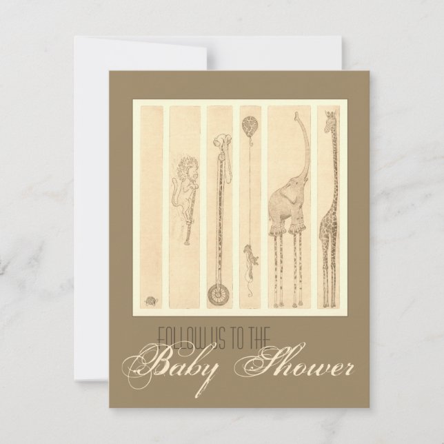 Convites Siga O Líder [girafa] (Frente)