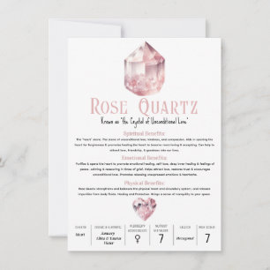 Convites Significado Metafísico do Cristal Rosa de Quartzo 