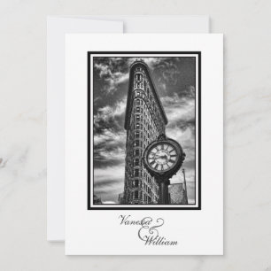 Convites Silhueta da Cidade de Nova York Edifício Flatiron