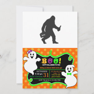 Convites silhueta de cerveja do pé grande