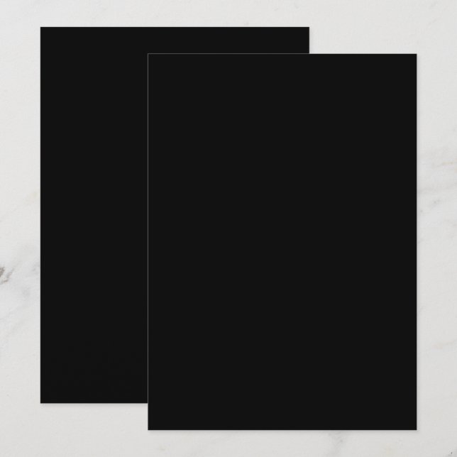 Convites Silhueta de Gato Preto Minimalista (Frente/Verso)