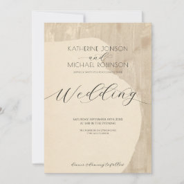 Convites Silhueta de vaso neutro | Casamento