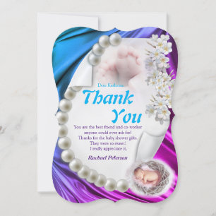 Convites Silky Ivory Pearl Baby Do Que Você