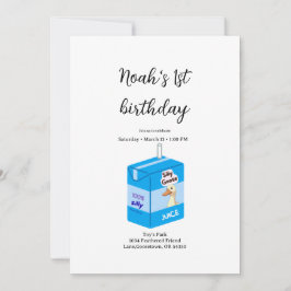 Convites Silly goose party blue