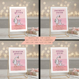 Convites Silly Goose Universal Party Sign Template | Edit