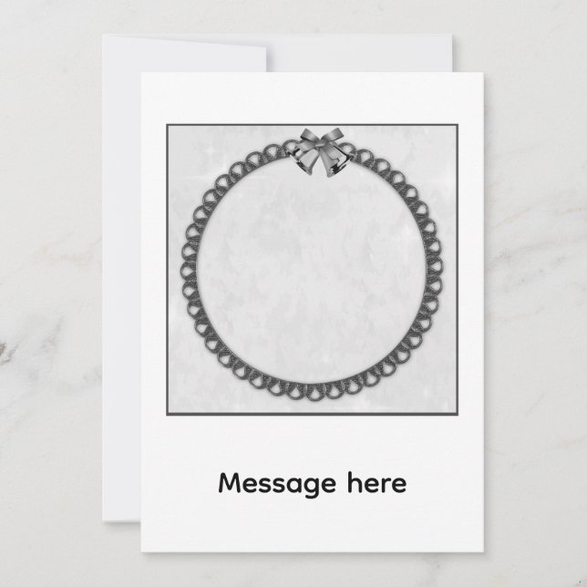 Convites Silver Bells (Frente)