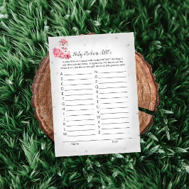 Convites Silver Flamingo Ballerina Produtos para Bebê Jogo