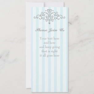 Convites Silver Princess Filigree