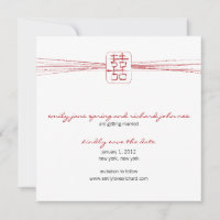 Símbolo Asiático Dupla Felicidade Casamento