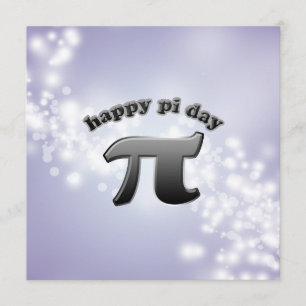 Convites Símbolo nacional do Pi do dia do Pi para