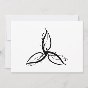Convites Símbolo Triquetra Odin Norse Wicca