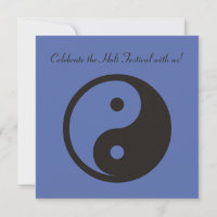 Símbolo Yin Yang - desenho de tatuagem sólido