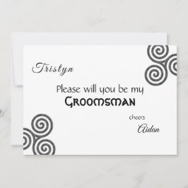 Convites Símbolos celestes e folhagem em branco