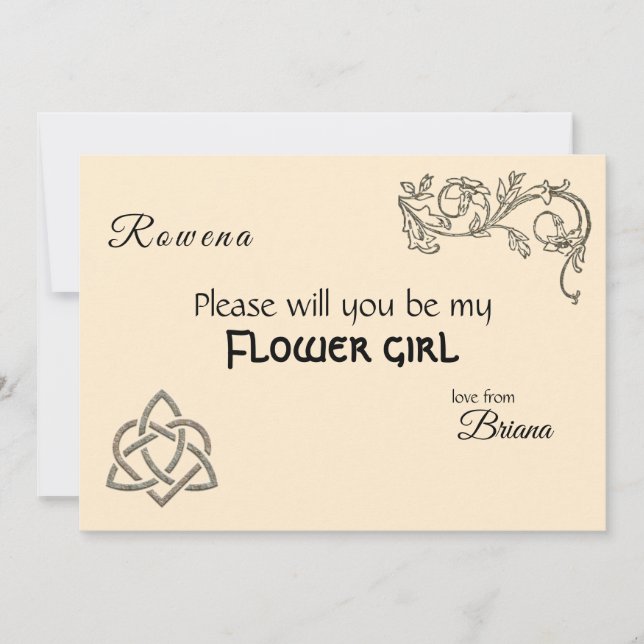 Convites Símbolos celestes e folhagem em creme (Frente)