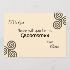 Convites Símbolos celestes e folhagem em creme