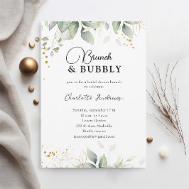 Convites Simpel, mínimo, Chá de panela de eucalipto