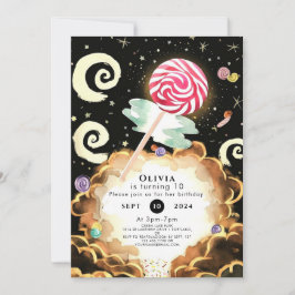 Convites Simple Boho Candyland Birthday